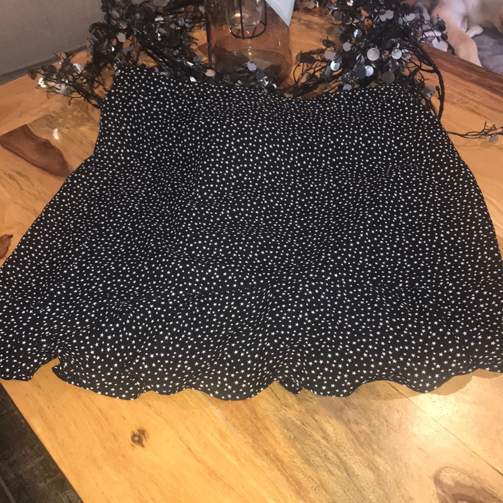 J crew polyester lined skirt